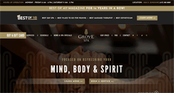 Desktop Screenshot of grovespa.com